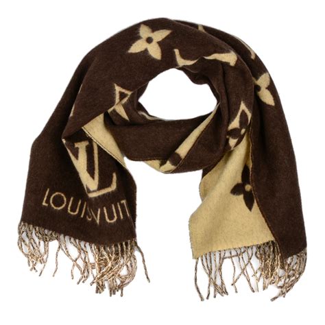 louis vuitton wool cashmere scarf